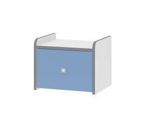 Тумба Дельта-Сильвер 24.04 в Нягани - nyagan.mebel-tymen.ru | фото