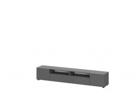 Тумба для телевидеоаппаратуры графит серый Денвер в Нягани - nyagan.mebel-tymen.ru | фото