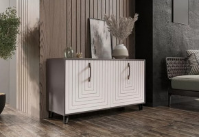 Тумба Квадро М-5, софт серый/софт вайт в Нягани - nyagan.mebel-tymen.ru | фото