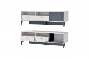 Тумба Лион Т-1 Ясень анкор светлый/Графит Диал в Нягани - nyagan.mebel-tymen.ru | фото