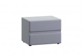 Тумба прикроватная Эстер в обивке велюр Sota grey в Нягани - nyagan.mebel-tymen.ru | фото