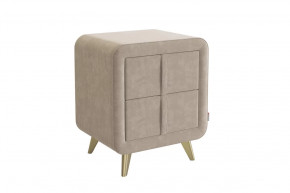 Тумба прикроватная Софи 2 капучино (велюр) в Нягани - nyagan.mebel-tymen.ru | фото