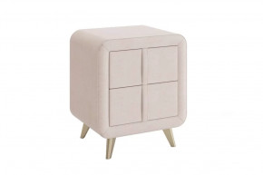 Тумба прикроватная Софи 2 крем (велюр) в Нягани - nyagan.mebel-tymen.ru | фото