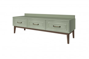 Тумба ТВ Гориция Зелёный самшит в Нягани - nyagan.mebel-tymen.ru | фото