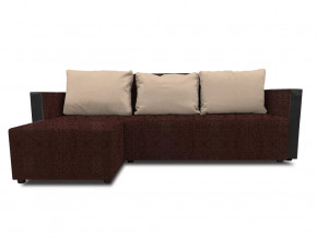 Угловой диван Алиса 3 Savana Chocolate-Savana Camel кат. 1 в Нягани - nyagan.mebel-tymen.ru | фото
