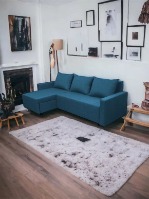 Угловой диван Шерри Савана Деним в Нягани - nyagan.mebel-tymen.ru | фото