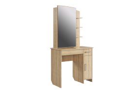 Трюмо Виктория-1 дуб сонома в Нягани - nyagan.mebel-tymen.ru | фото